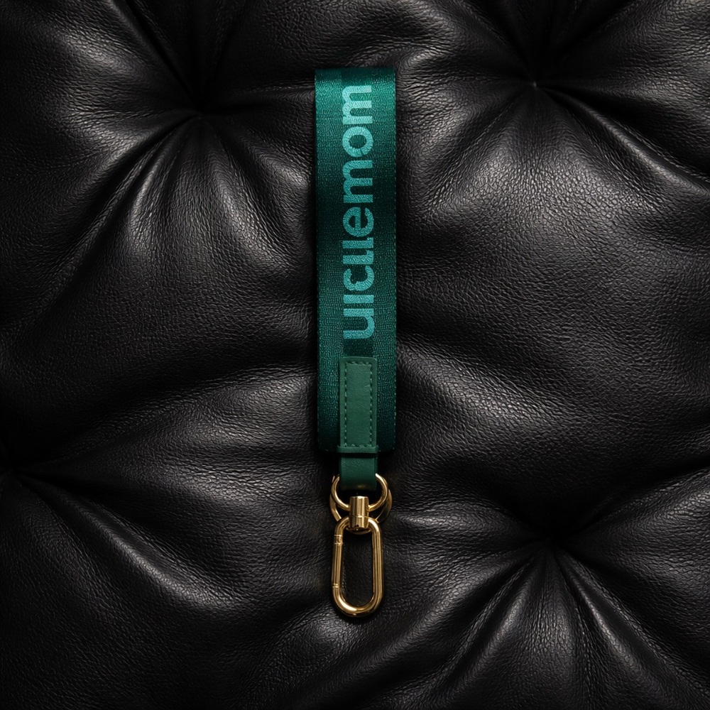 lululemon athletica Teal and Green Key Holder